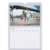 Fotokalender A4 Enkel (20 x 30 cm) — Snygga färger [Januari]