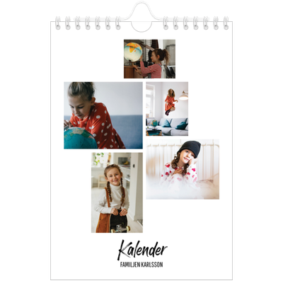 Fotokalender A5 Enkel — Boken om mig [omslag]