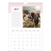 Fotokalender A4 Enkel (20 x 30 cm) — Kalenderlista [April]