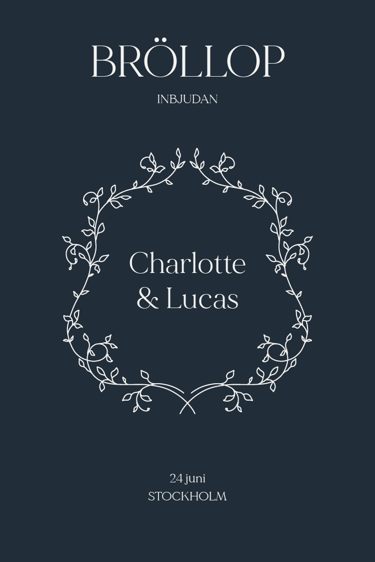 Inbjudningar — Destination elegans