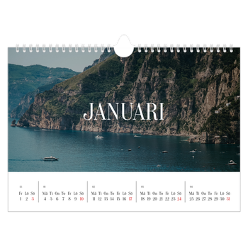 Fotokalender A4 Enkel — Oändlig flykt