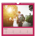 Årskalender kvadratisk — Skarpa färger [Februari]