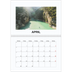 Fotokalender A3 Klassisk (30 x 40 cm) — Enkel bild [April]