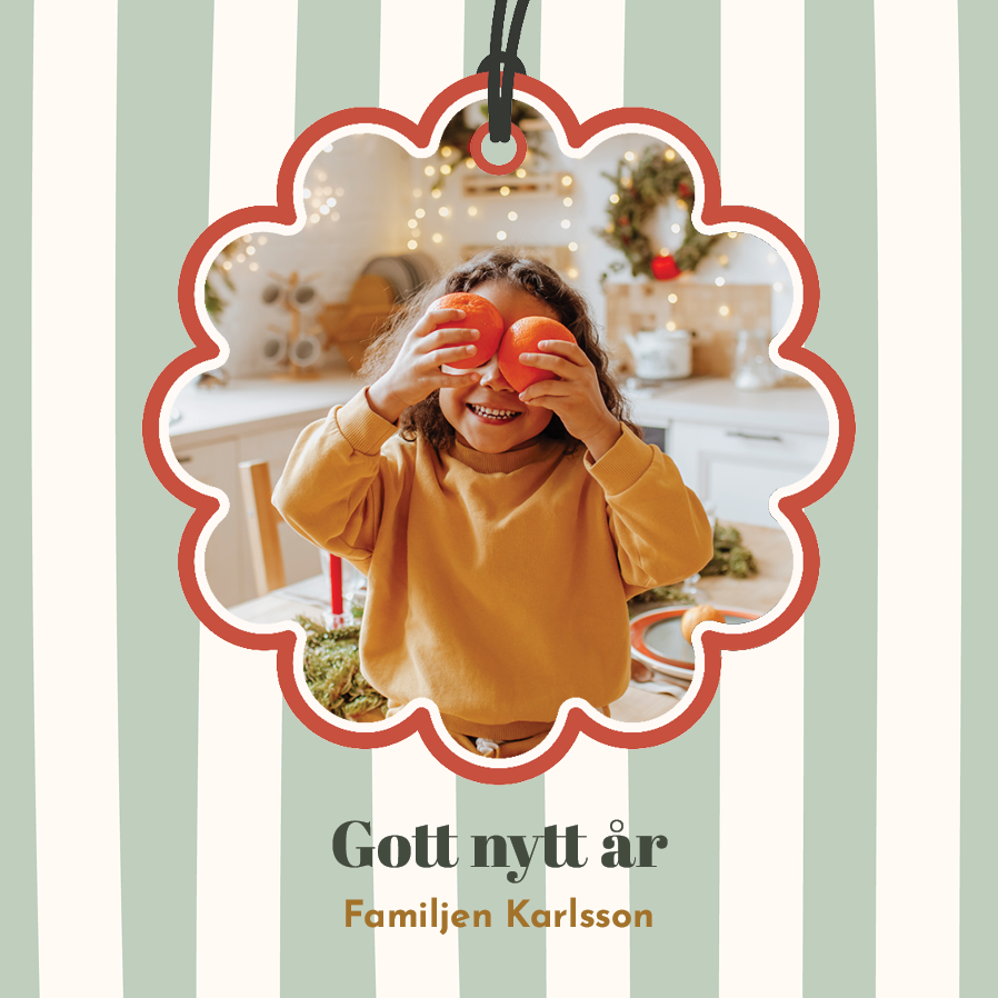 Fotokort — Pastellränder