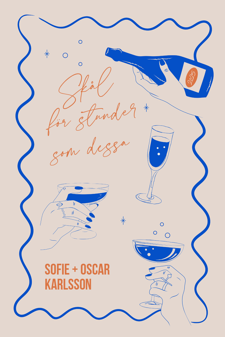 Fotokort — Bubbliga önskningar