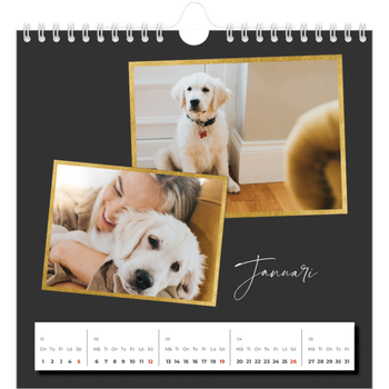 Fotokalender Kvadratisk — Goda minnen