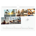 Fotokalender A4 Enkel — Stadssemester (vit) [April]
