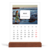 Skrivbordskalender med träställ - Stående — Hela historien [Mars]