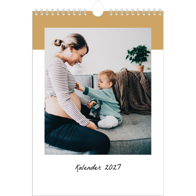 Fotokalender A4 Enkel (20 x 30 cm) — Kalenderlista [omslag]