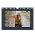 Fotokalender A5 Enkel — Preussisk blå [omslag]