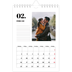 Fotokalender A5 Enkel — Serif och ögonblick [Februari]
