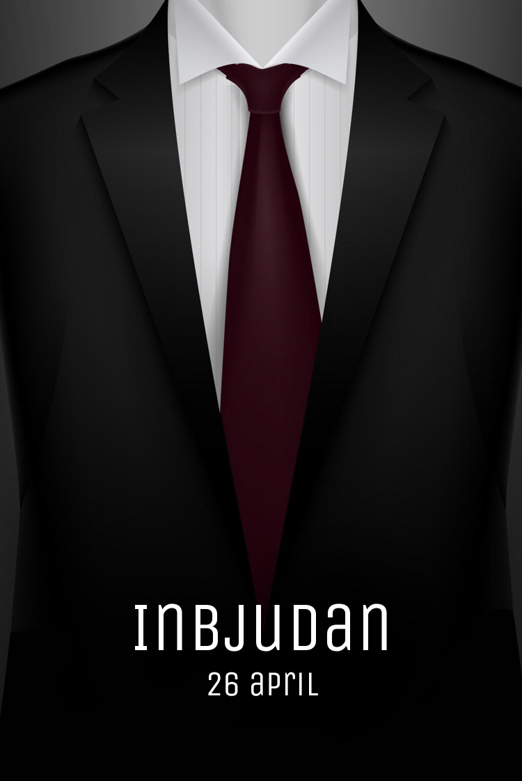 Inbjudningar — Kostym och slips