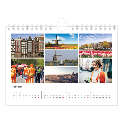 Fotokalender A5 Enkel — Bildgaller [Februari]