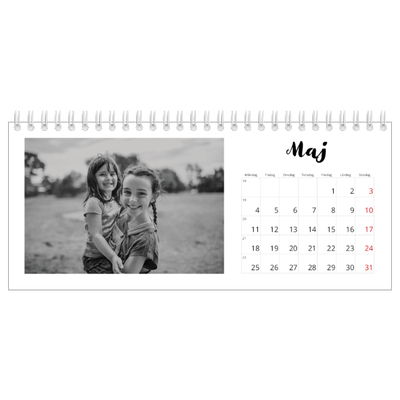 Skrivbordskalendrar — Handskriven [omslag]