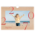 Fotokalender A4 Enkel — Röda detaljer [omslag]