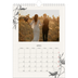 Fotokalender A4 Enkel (20 x 30 cm) — Bläck & murgröna [April]
