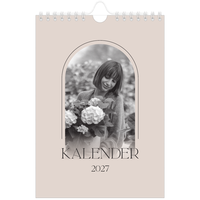 Fotokalender A5 Enkel — Enkel botanisk [omslag]