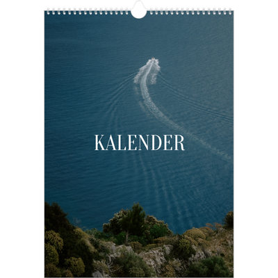 A3 Årskalender — Oändlig flykt [omslag]