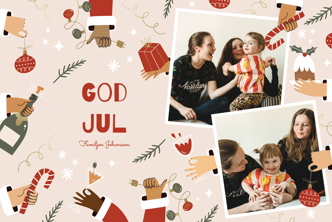 Fotokort — Julfirande