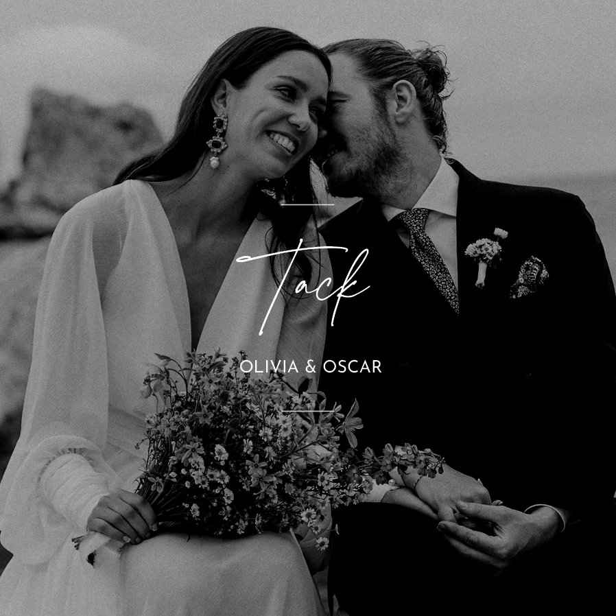 Tack — Elegant skrift