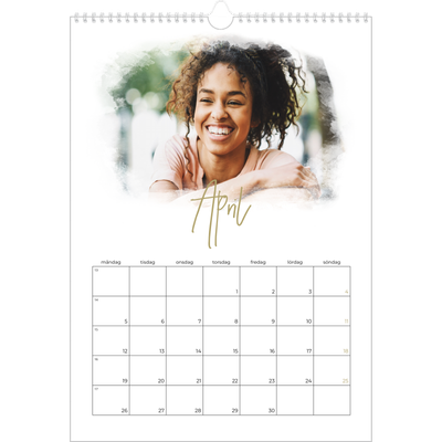 A3 Årskalender — Fotoeffekter [April]