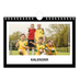 Fotokalender A5 Enkel — Svart bakgrund [omslag]