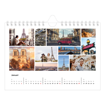 Fotokalender A5 Enkel — Bildgaller