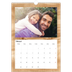A3 Årskalender — Paneler i trä [Februari]