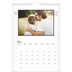 Fotokalender A4 Enkel (20 x 30 cm) — Blompapper [Mars]