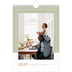 Fotokalender A5 Enkel — Kalender i naturfärger [omslag]
