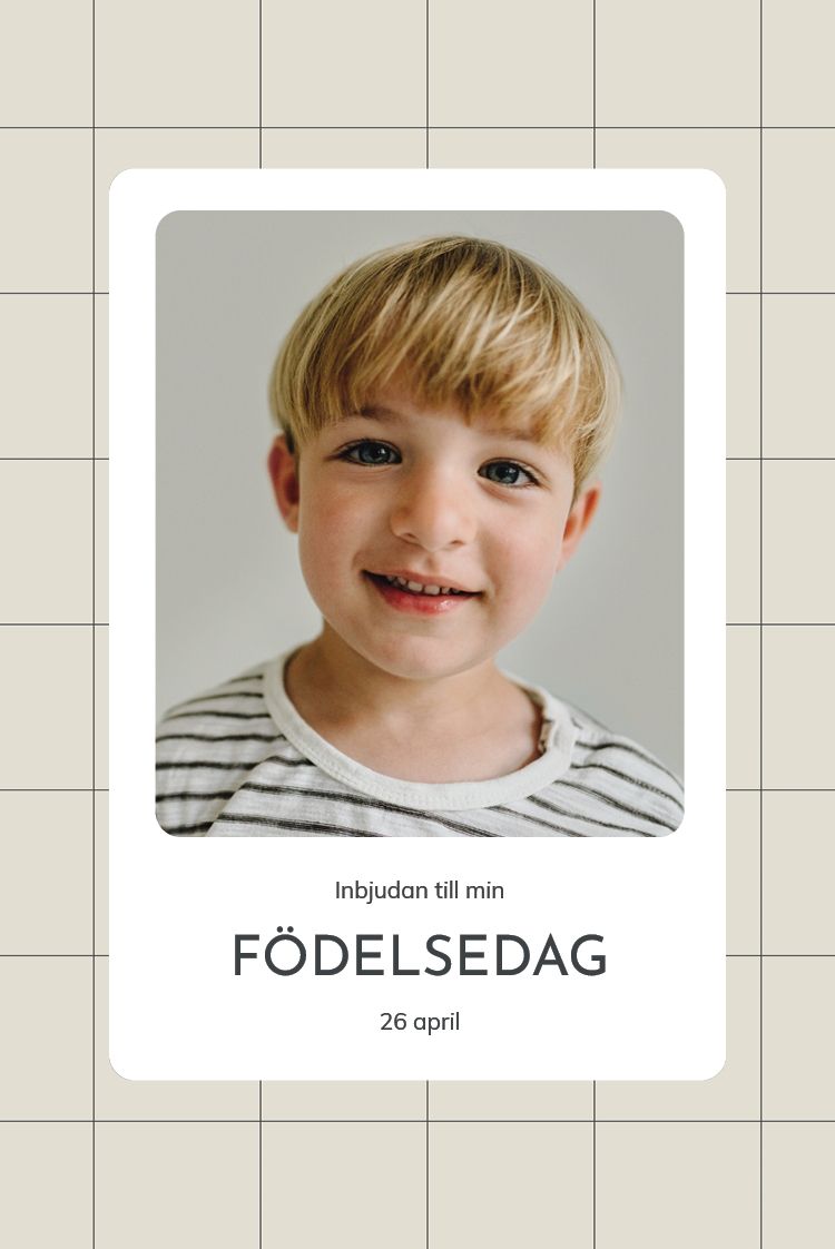 Inbjudningar — Enkelt rutnät