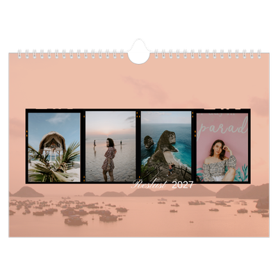Fotokalender A4 Enkel — Äventyrslängtan [omslag]