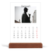 Skrivbordskalender med träställ - Stående — Min reseskildring [Januari]