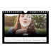Fotokalender A5 Enkel — Svart [April]