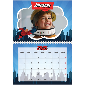 Fotokalender A3 Klassisk — Serietidning