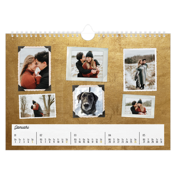 Fotokalender A4 Enkel — Bildsamling