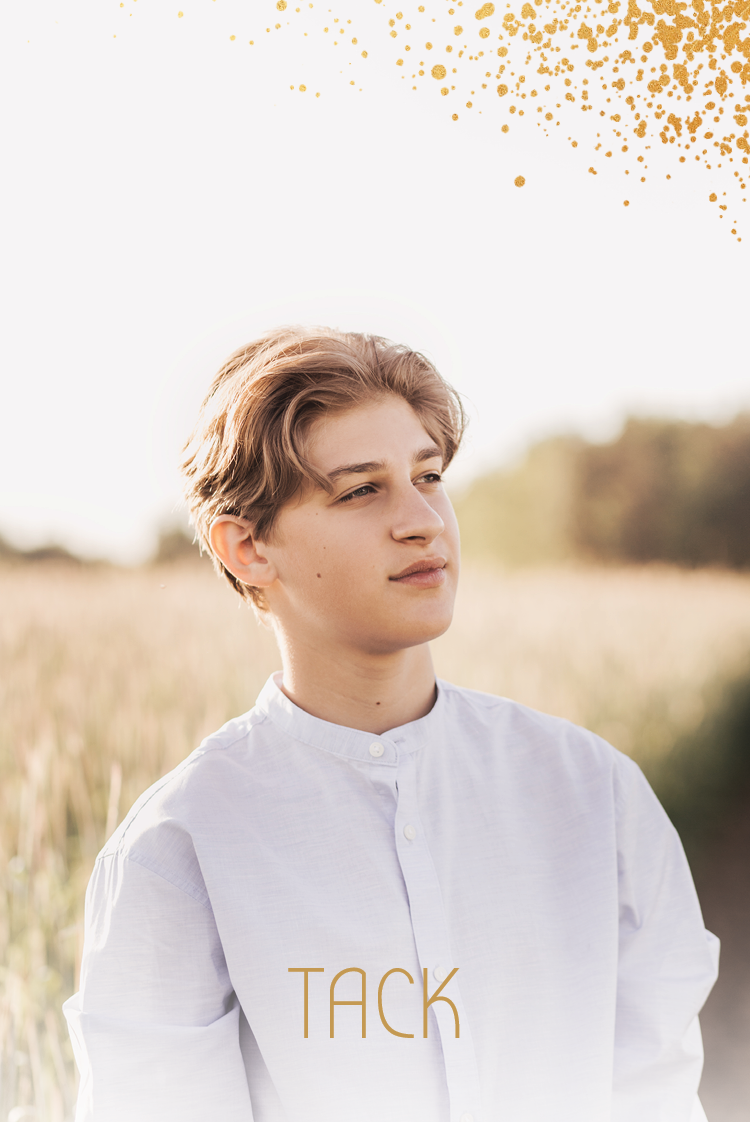 Tack — Stänk av guld