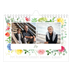Fotokalender A5 Enkel — Klassiska blommor [omslag]
