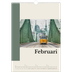 A3 Årskalender — Världens sevärdheter [Februari]
