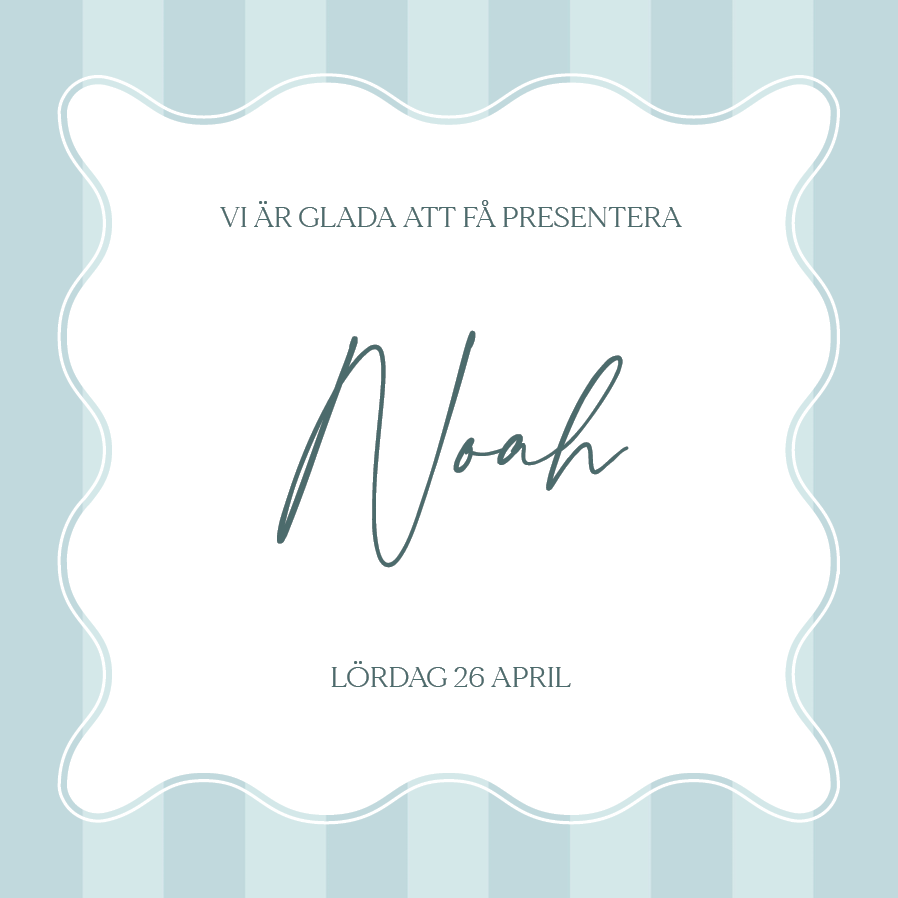 Inbjudningar — Pastellsnäckor