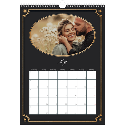 A3 Årskalender — Klassisk vintage [omslag]