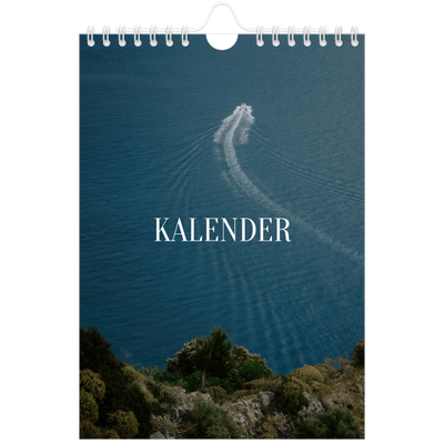 Fotokalender A5 Enkel — Oändlig flykt [omslag]