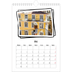 Fotokalender A4 Enkel (20 x 30 cm) — Albumögonblick [Mars]