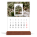 Skrivbordskalender med träställ - Stående — Det öppna valvet [Februari]