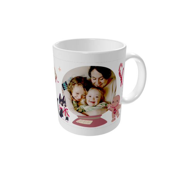 Fotomugg — En söt julhälsning