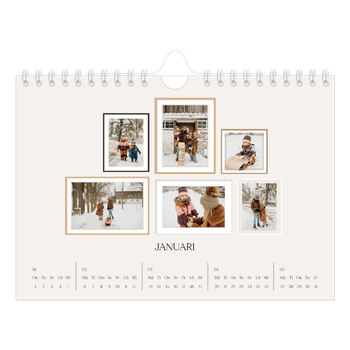 Fotokalender A5 Enkel — Bildvägg