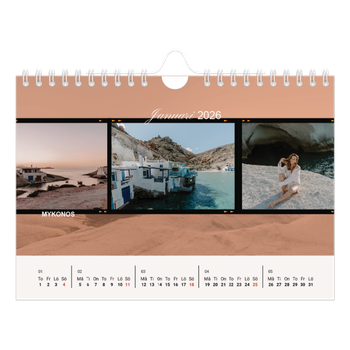 Fotokalender A5 Enkel — Äventyrslängtan
