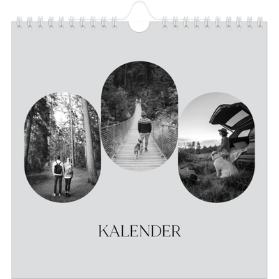 Årskalender kvadratisk — Den öppna vägen [omslag]