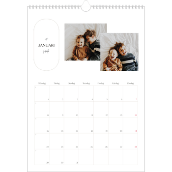 Fotokalender A3 Enkel — Planeraren