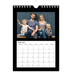 Fotokalender A5 Enkel — Svart ram [Februari]